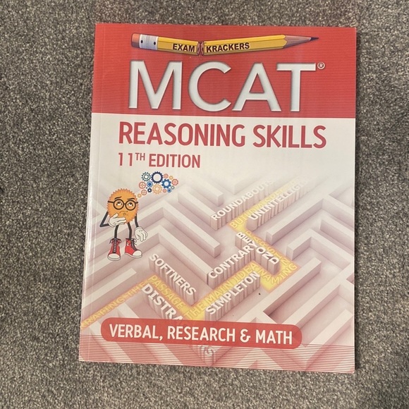 Examkrackers MCAT Other - Examkrackers MCAT Reasoning Skills: Verbal, Research & Math